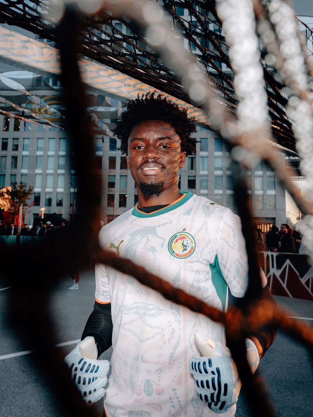 La camiseta suplente de Senegal (Puma)
