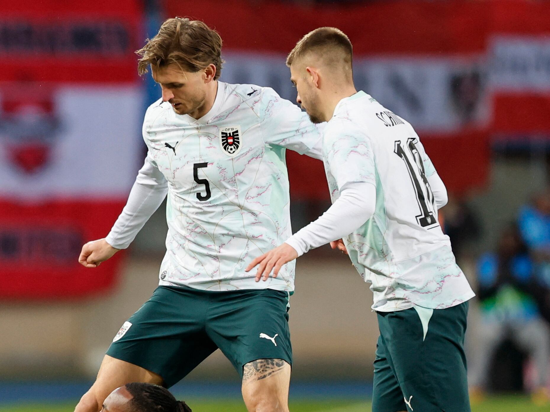 La remera suplente de Austria para la Copa del Mundo (REUTERS/Lisa Leutner)