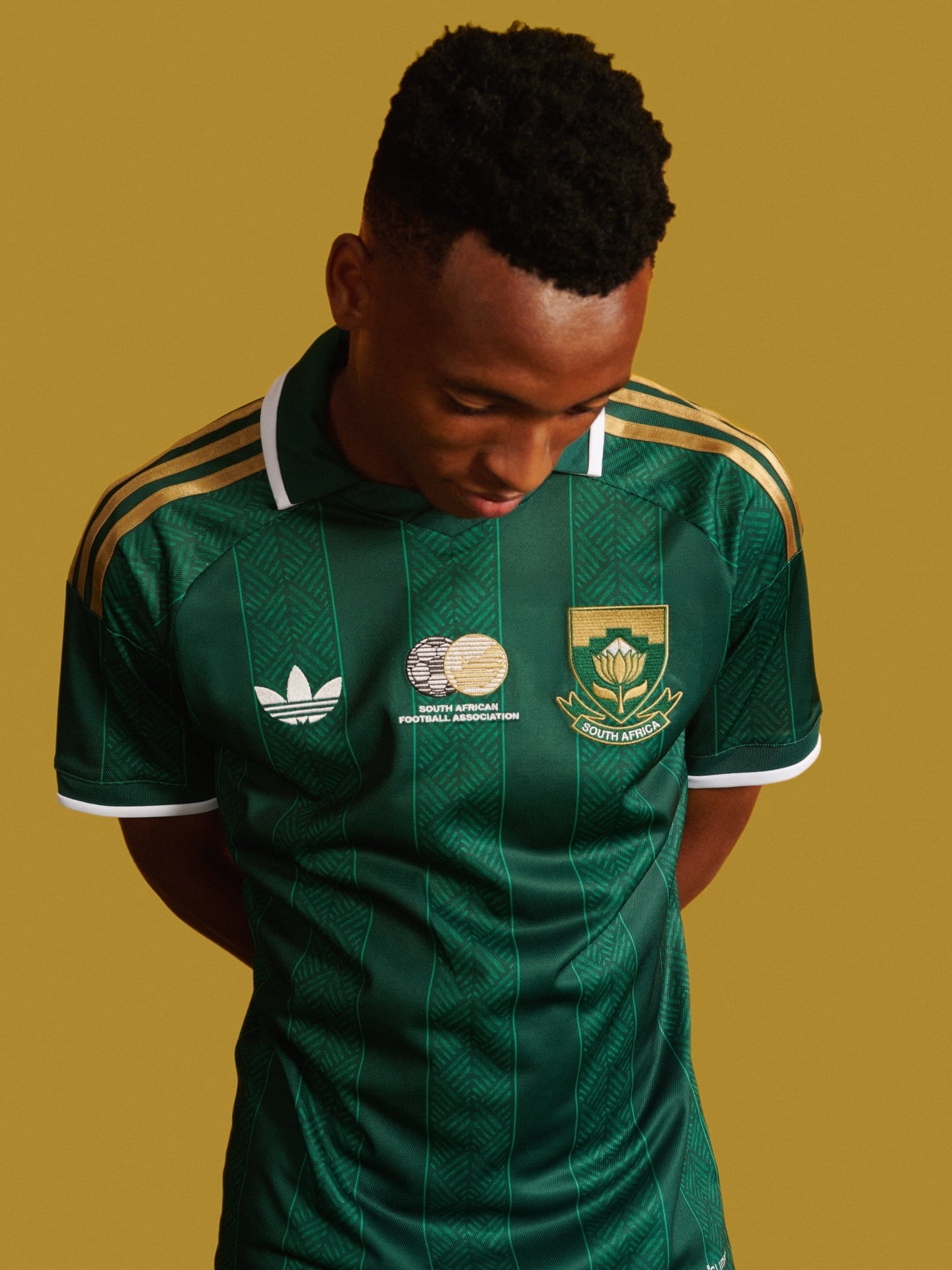 La elegante camiseta suplente de Sudáfrica (@adidasfootball)