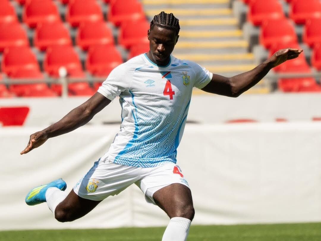 La casaca suplente de Congo para el Mundial