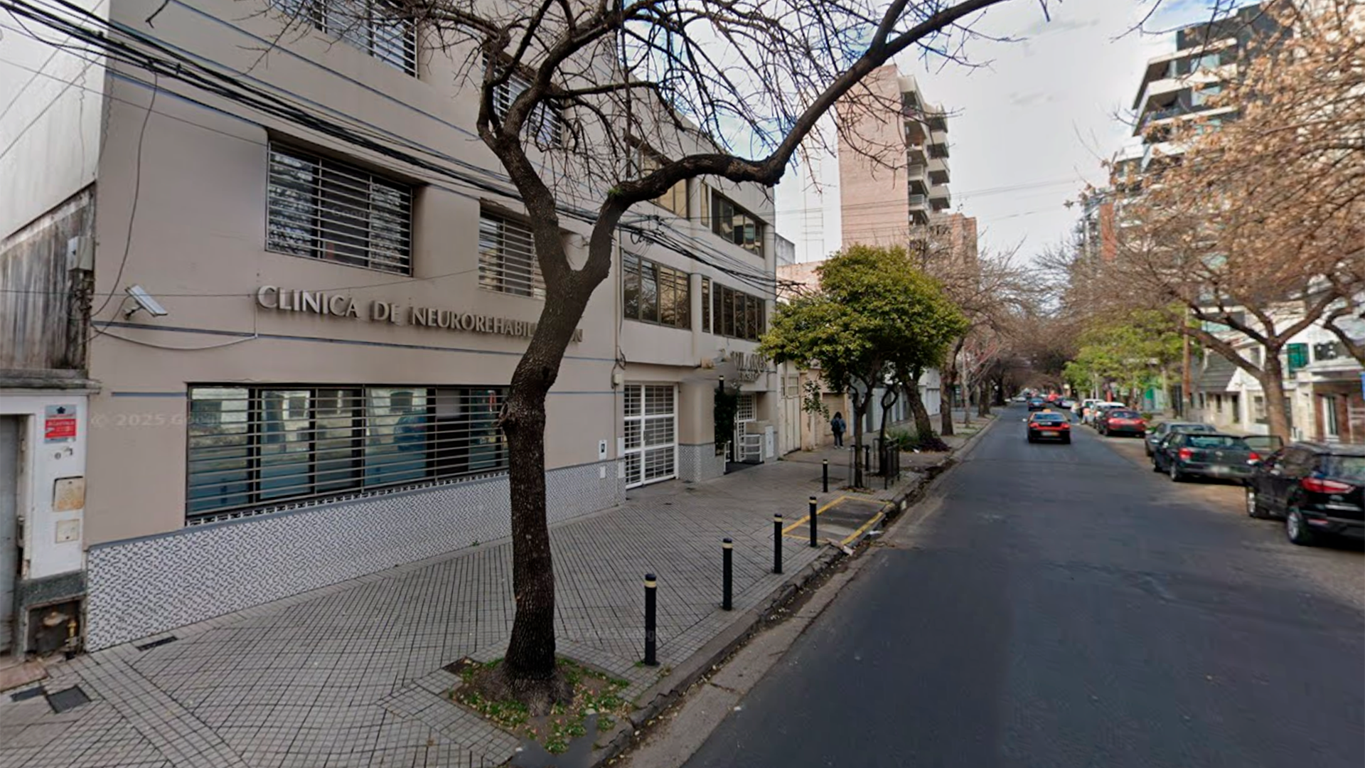 La clínica Pilares del Rosario está ubicada en la calle Paraguay al 2000 (foto/Maps)