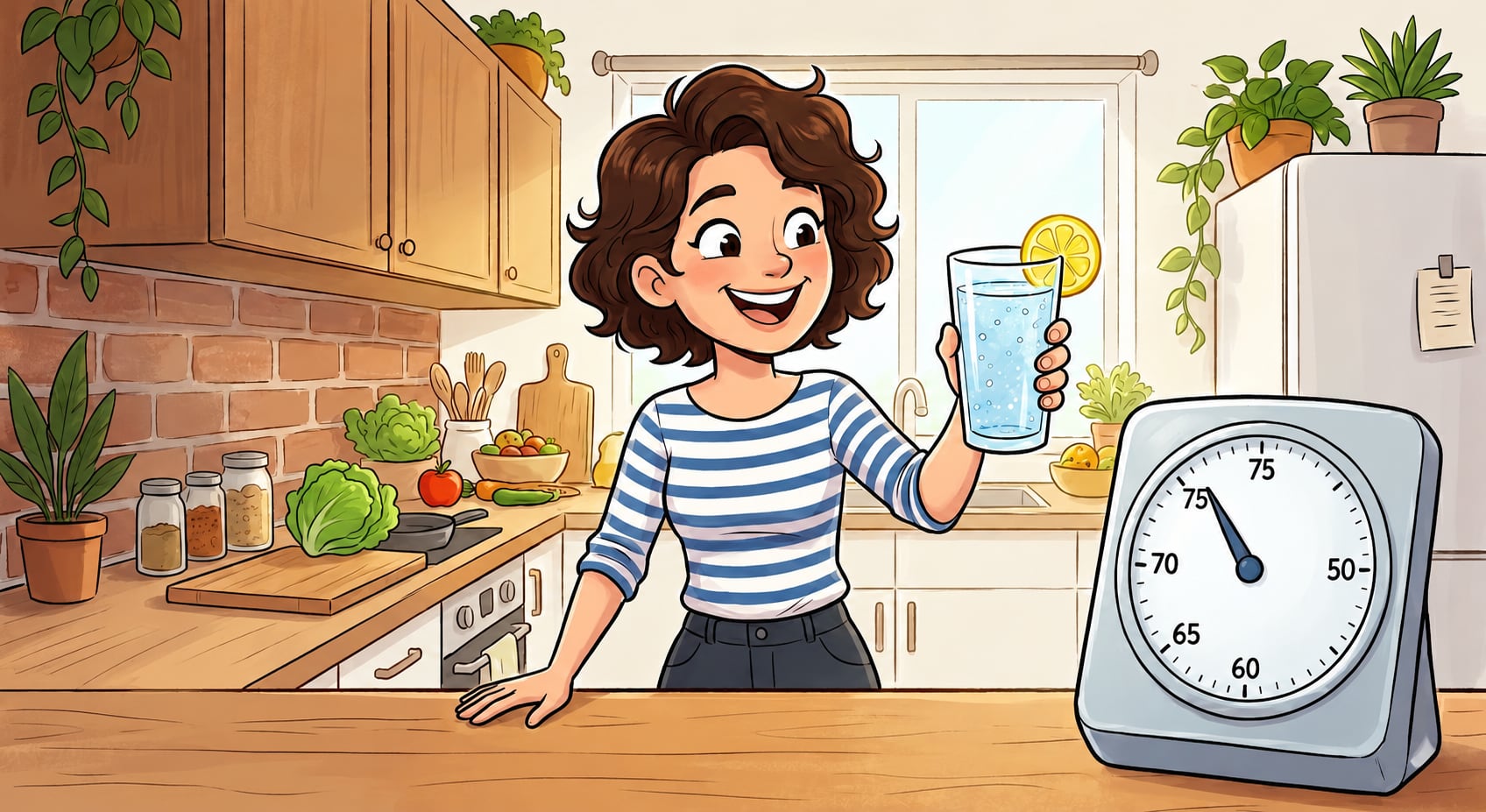 El agua con gas ayuda a bajar de peso solo si reemplaza bebidas calóricas como gaseosas azucaradas, jugos o alcohol (Imagen Ilustrativa Infobae)