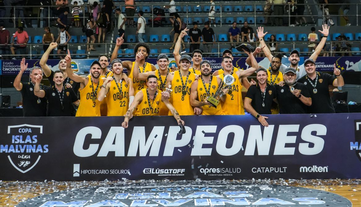Obras Sanitarias se consagró campeón de la Copa Islas Malvinas (Liga Nacional)