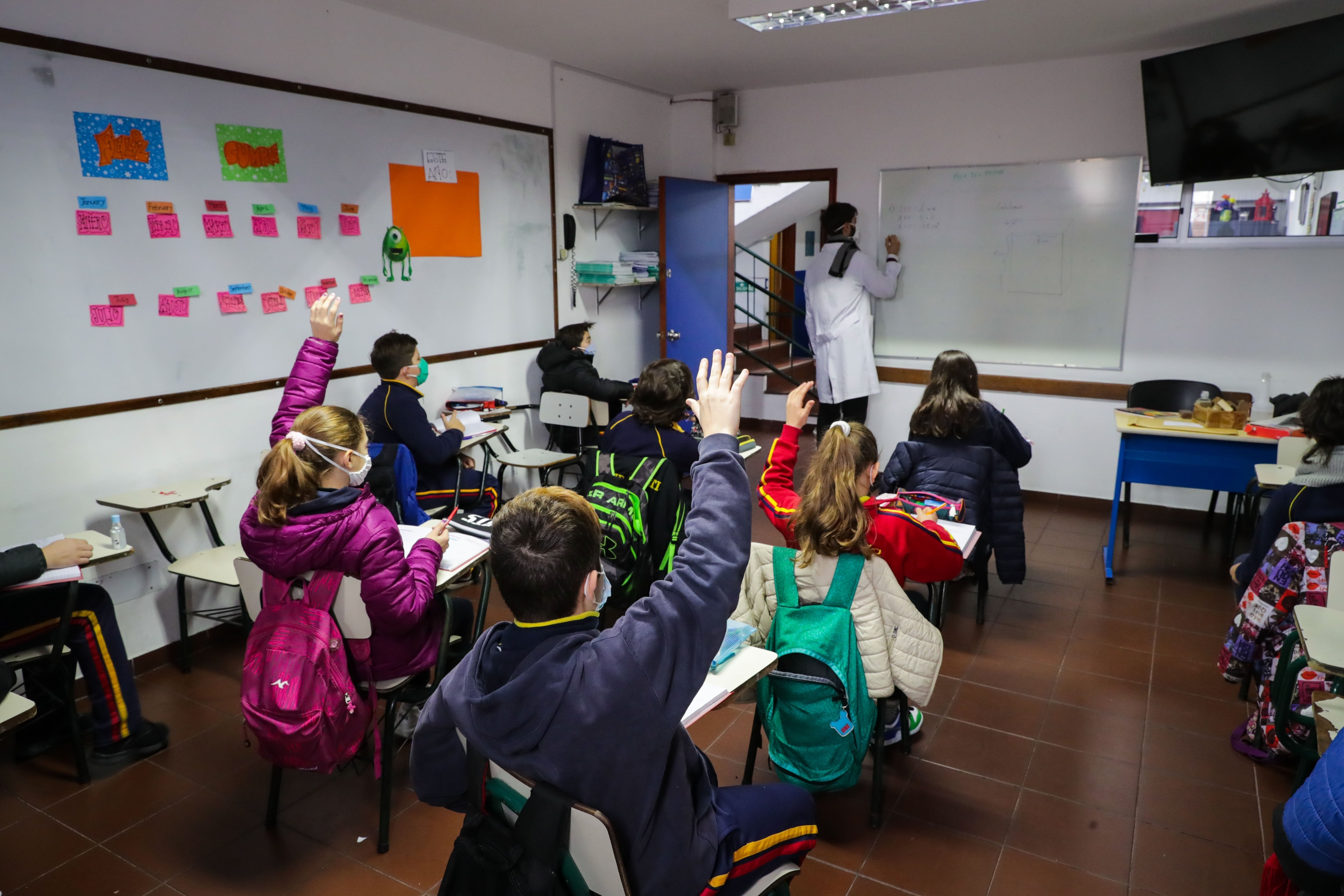 En 2070, en las escuelas y liceos de Uruguay habrá 313.000 alumnos menos (EFE/ Raúl Martínez)