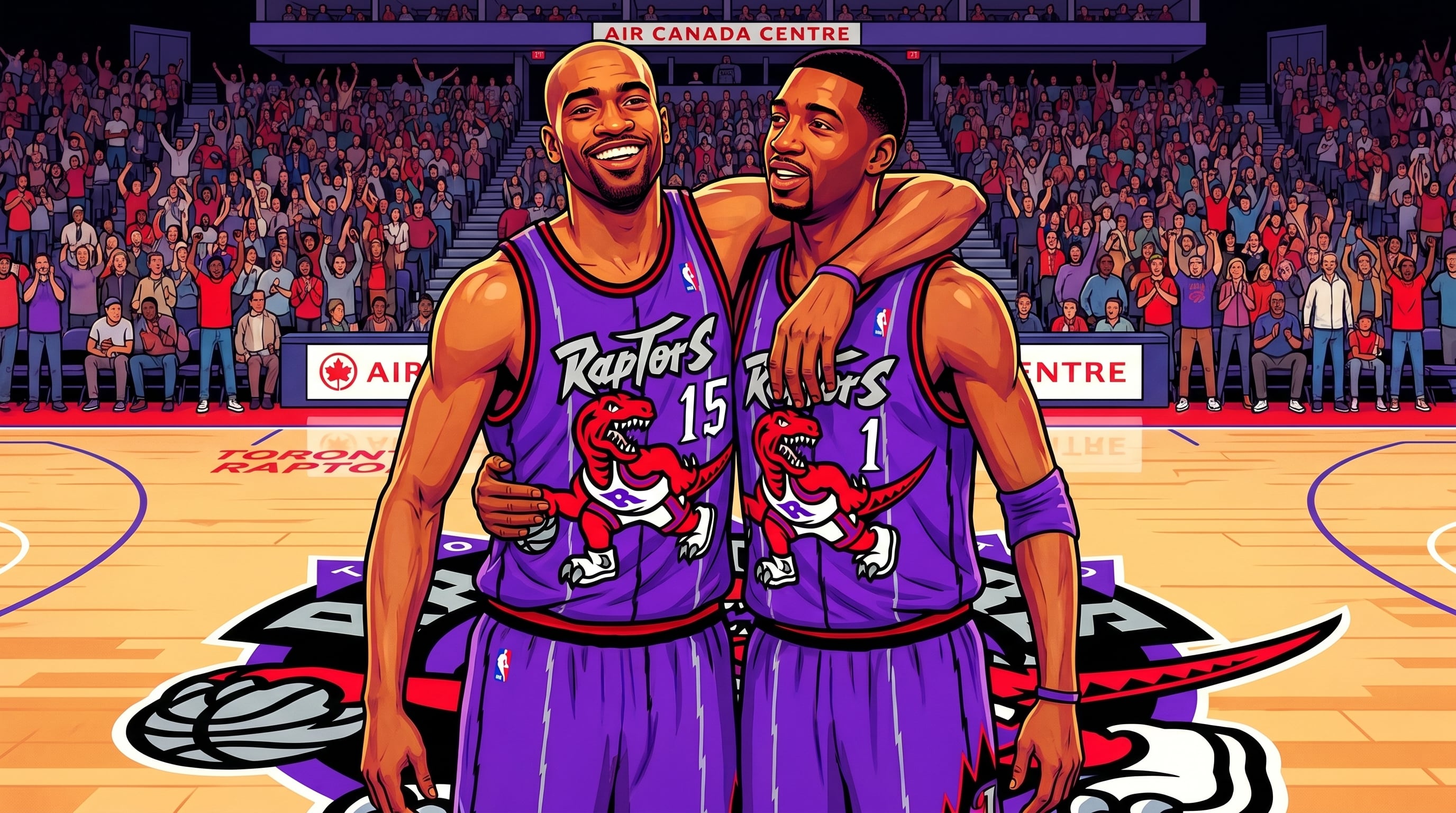 Vince Carter y Tracy McGrady reflexionan sobre sus carreras en la NBA y su relación durante una entrevista con GQ (Imagen Ilustrativa Infobae)