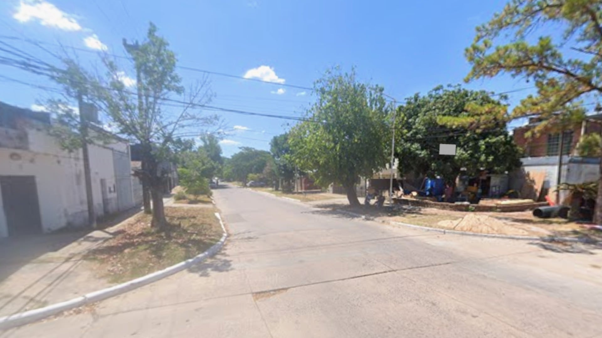 La zona donde detuvieron al delincuente 