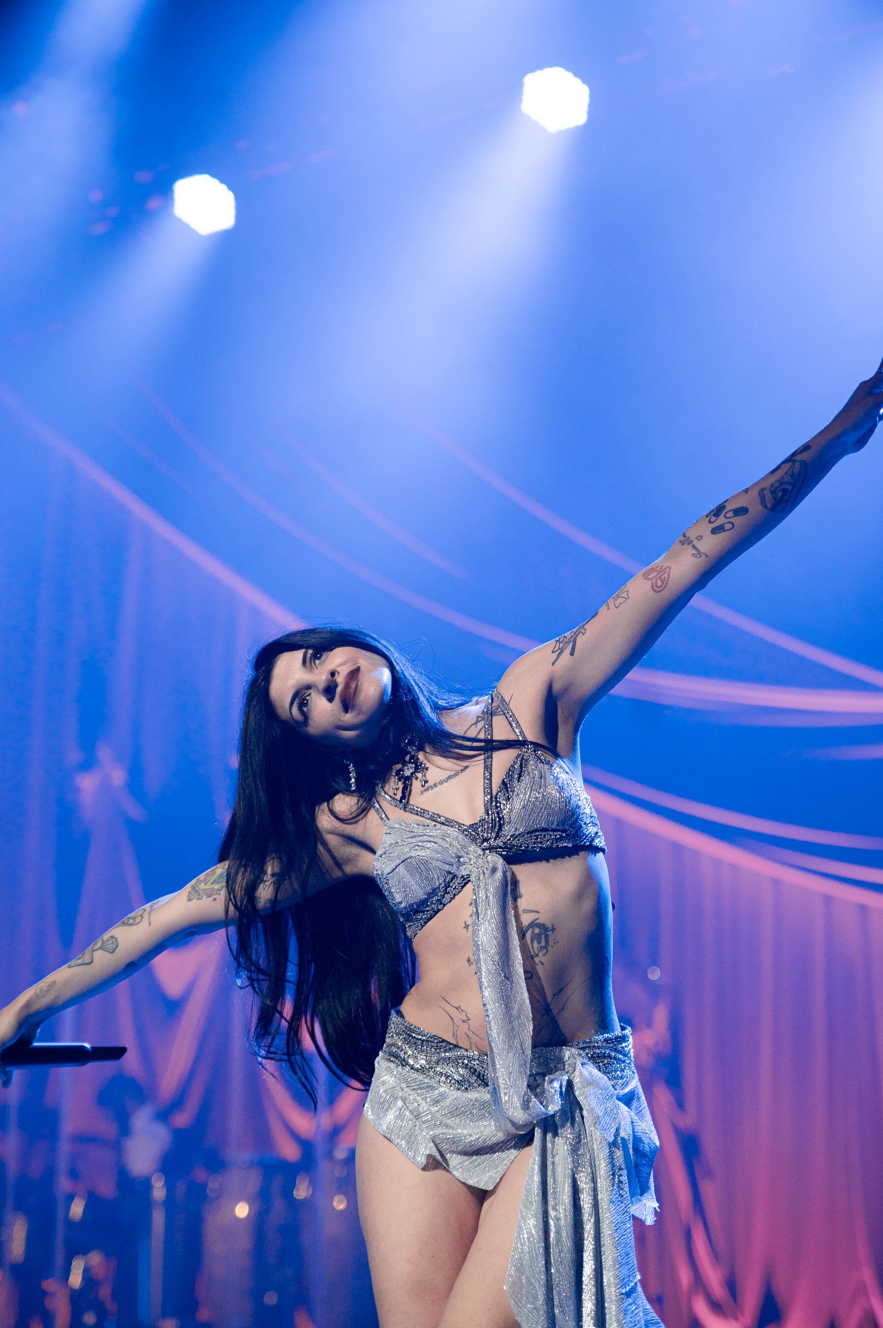 Cazzu se presentó con Sold Out en el Madison Square Garden de Nueva York