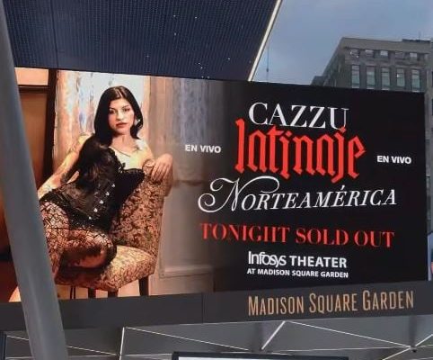 Cazzu se presentó en el Madison Square Garden, donde agotó las entradas en 24 horas: «¿Cuándo hubiera imaginado decir ‘buenas noches, New York?'»