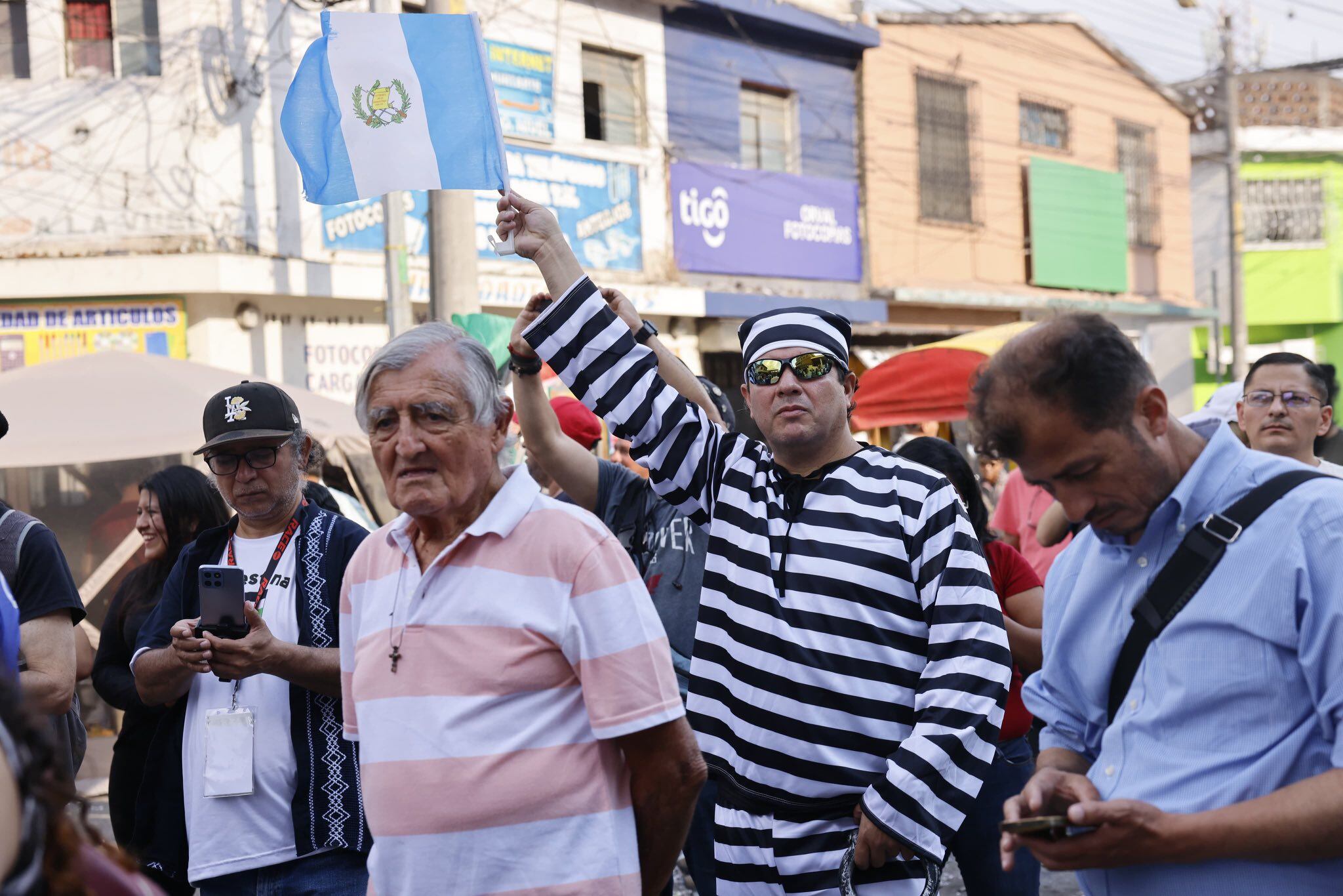 Diversos sectores sociales pidieron independencia judicial y denunciaron la criminalización de la protesta durante los últimos ocho años al frente de la Fiscalía General. (Cortesía: Diario De Centro América)