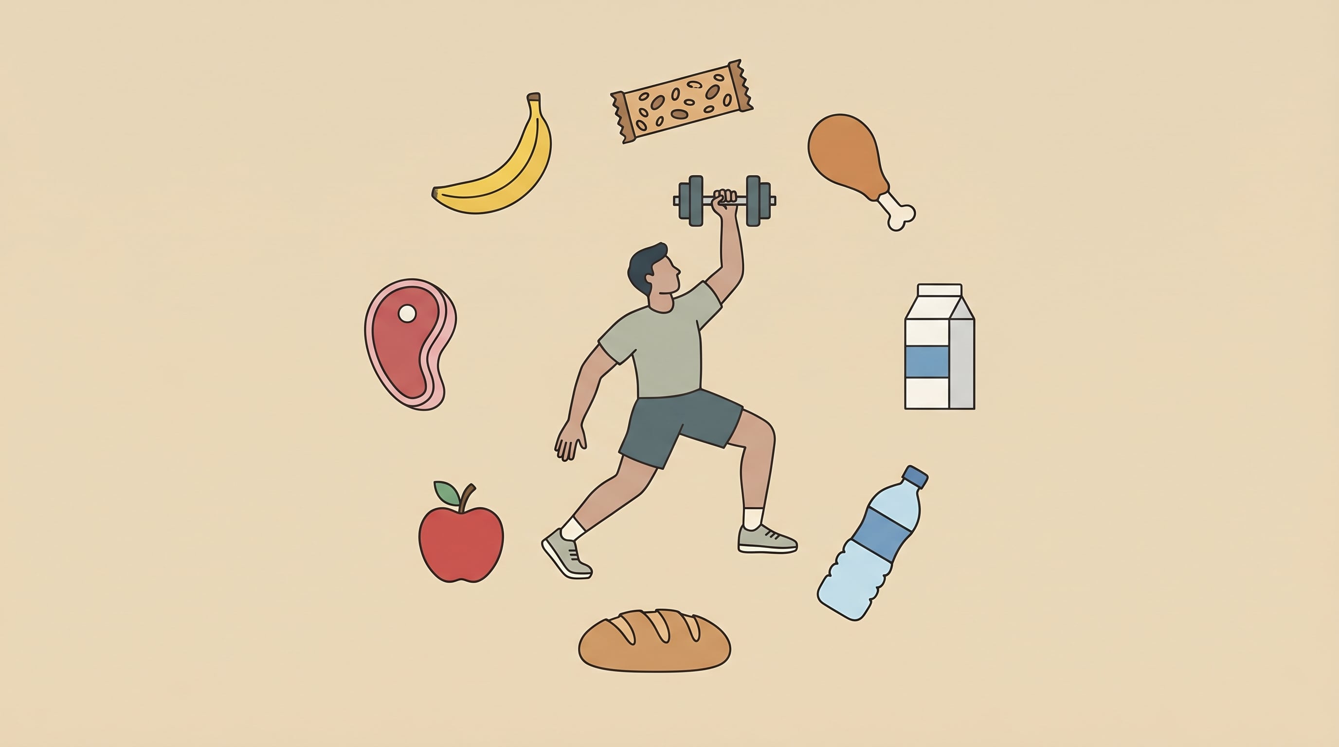 Ingerir alimentos antes o después de ejercitarse aporta beneficios distintos, pero ambos momentos son importantes para maximizar el impacto del entrenamiento. (Imagen Ilustrativa Infobae)