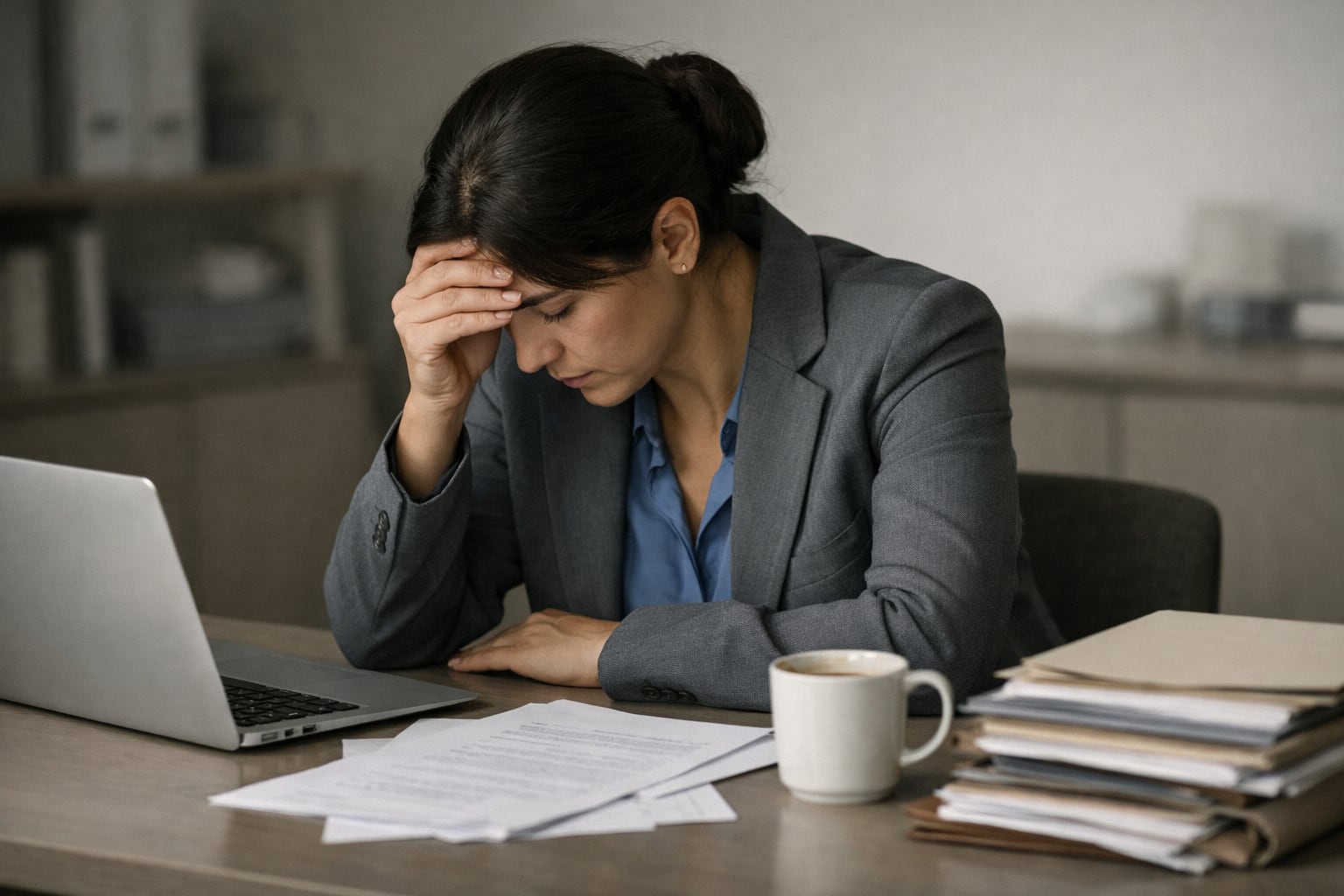 Las cargas excesivas de trabajo, los bajos salarios y la falta de apoyo social son las principales causas del estrés laboral en el entorno actual (Imagen Ilustrativa Infobae)