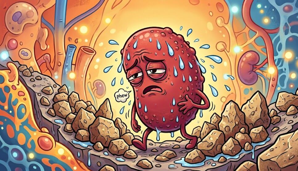La deshidratación puede desencadenar daños graves en la salud renal al afectar la capacidad de los riñones para filtrar desechos (Imagen Ilustrativa Infobae)
