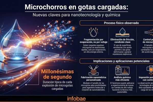 Cómo las gotas de agua explotan al evaporarse y por qué ese hallazgo podría cambiar la nanotecnología