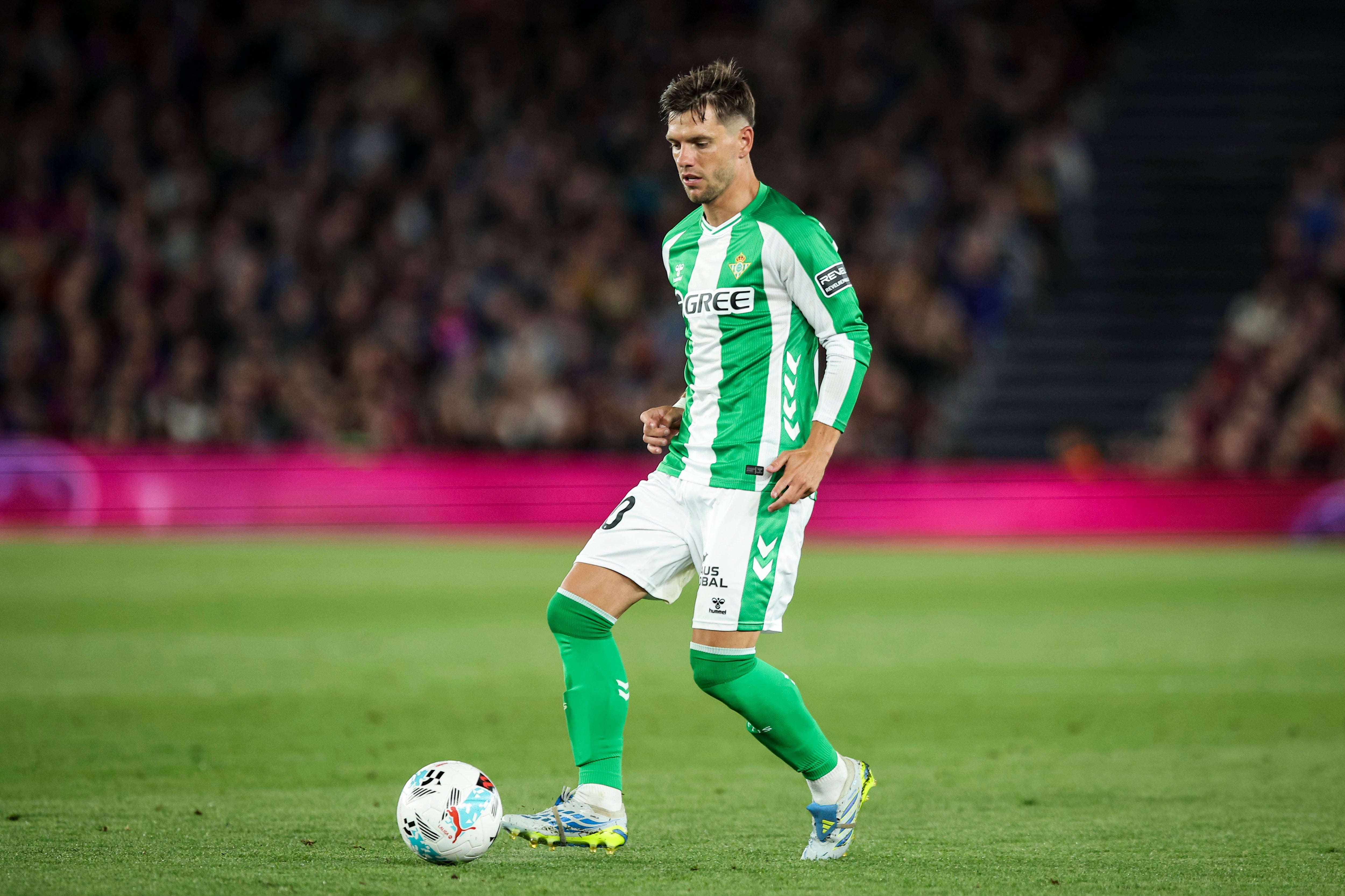 Giovani Lo Celso se mostró participativo en la victoria del Betis ante el Levante