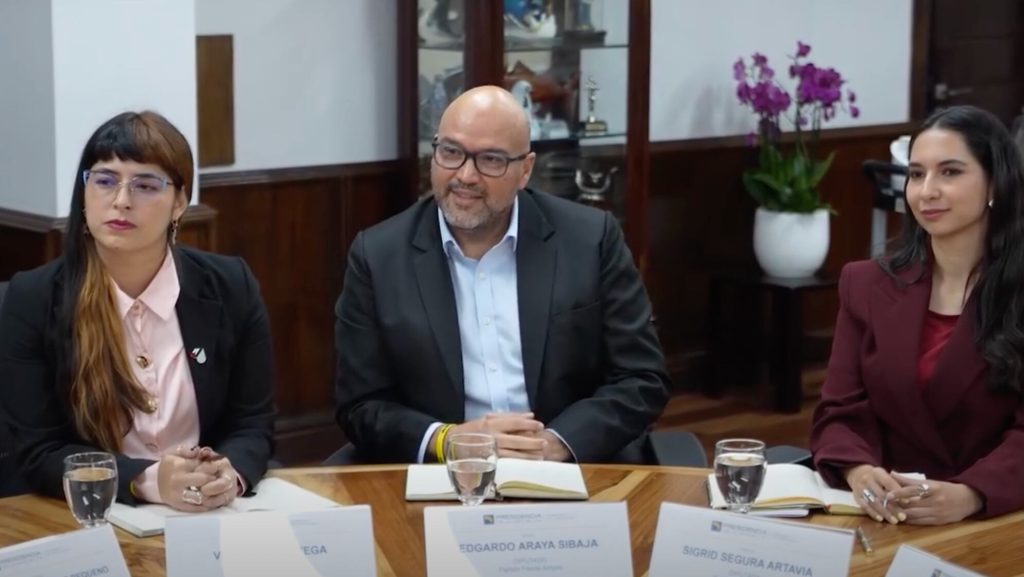 Costa Rica: Laura Fernández pidió a diputados “trabajar en equipo” tras reuniones en Casa Presidencial