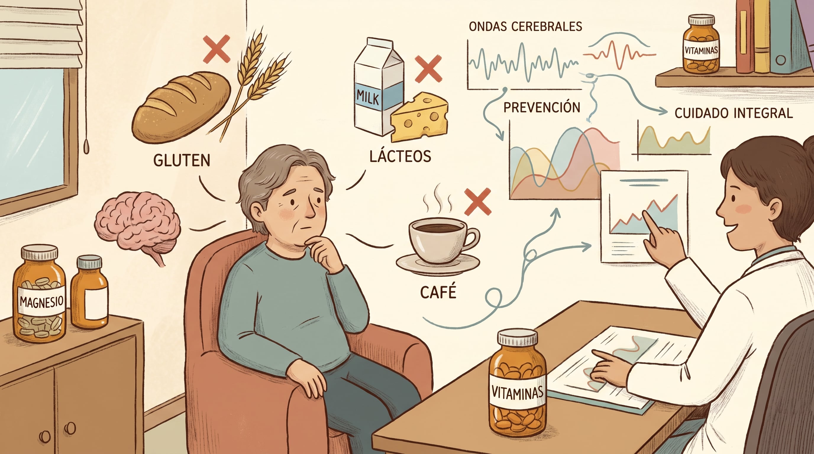 El pódcast del Dr. Mark Hyman y el Dr. Todd Lapine en YouTube expone las causas ocultas de la migraña desde la medicina funcional (Imagen Ilustrativa Infobae)