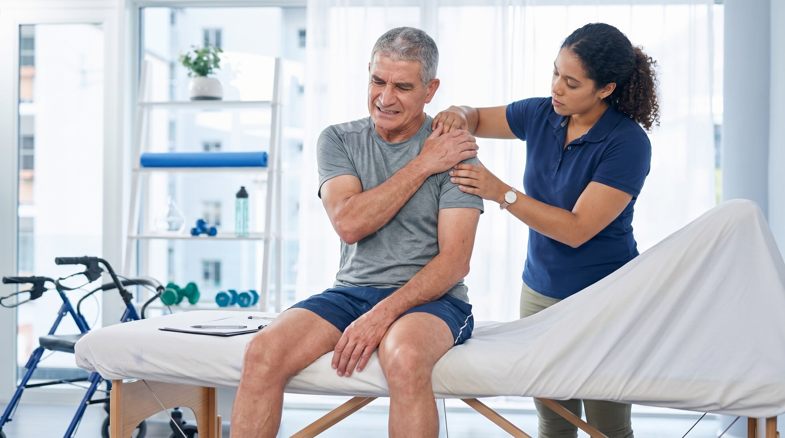 La sarcopenia representa la pérdida progresiva de masa y fuerza muscular que afecta el equilibrio y la autonomía en adultos mayores de 60 años (Imagen Ilustrativa Infobae)