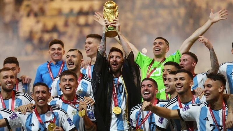 Argentina se consagró en el Mundial de Qatar 2022 (REUTERS/Carl Recine)