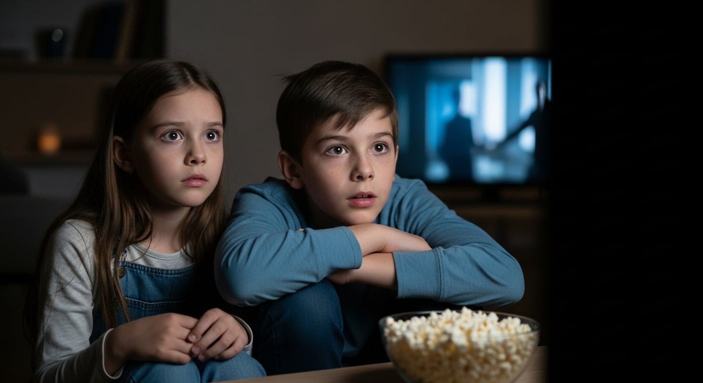 Investigaciones recientes muestran que muchos niños disfrutan personajes siniestros o películas de terror suaves en un entorno seguro (Imagen Ilustrativa Infobae)