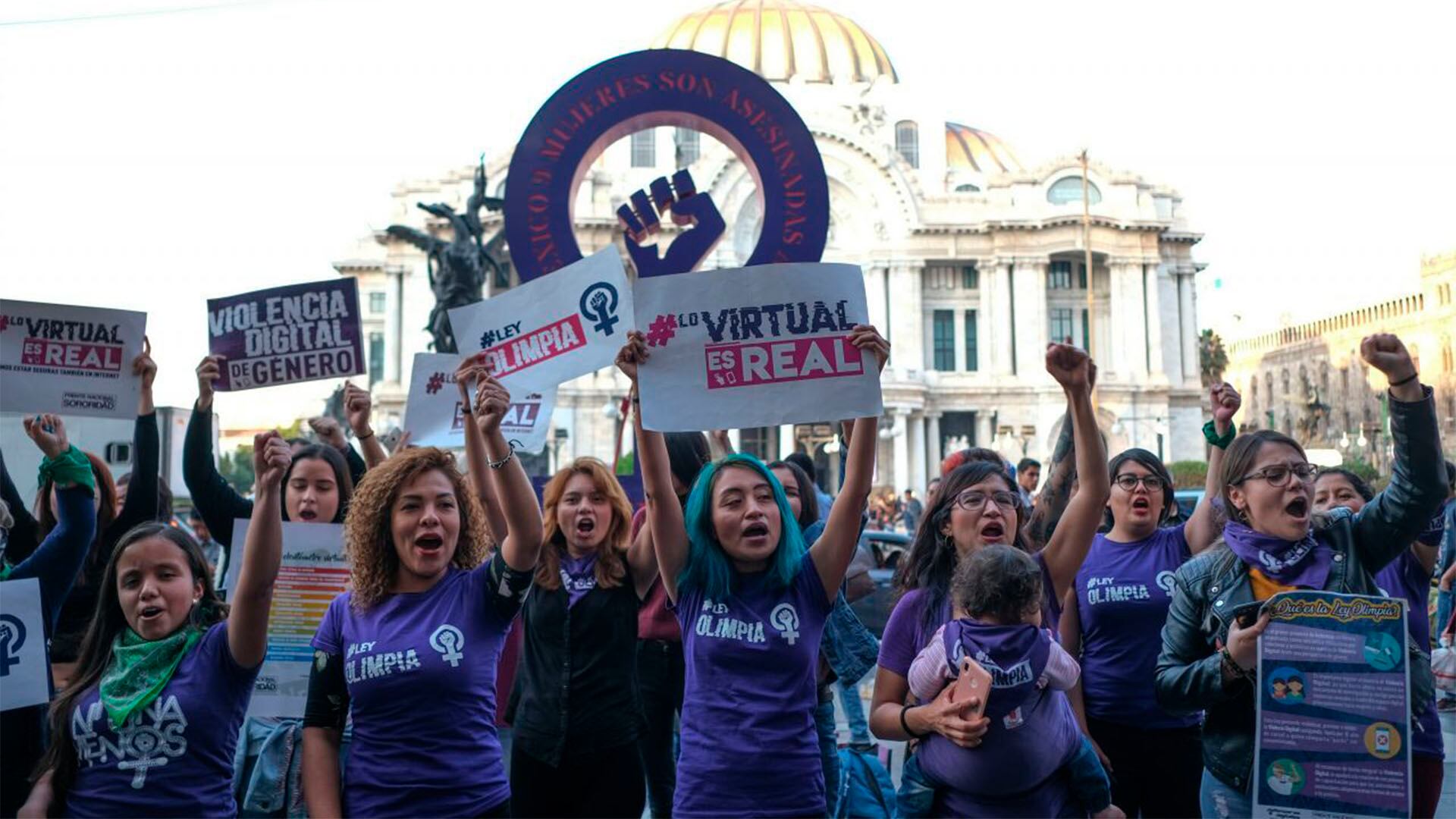 El 29 de abril de 2021 la Cámara de Diputados Federal aprobó la Ley Olimpia, un paquete de medidas que reformaba el Código Penal y tipificaba la difusión de material íntimo como violación a la intimidad (Cuartoscuro)