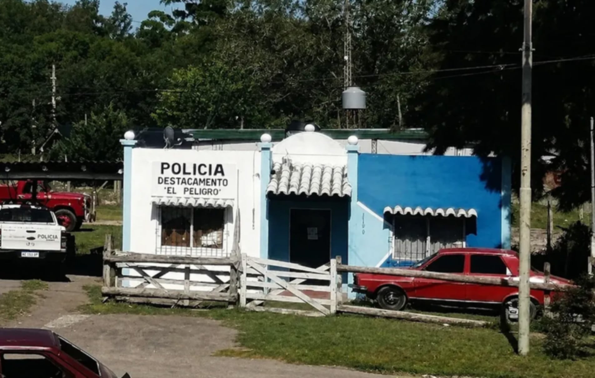 Vista del Destacamento de Policía 