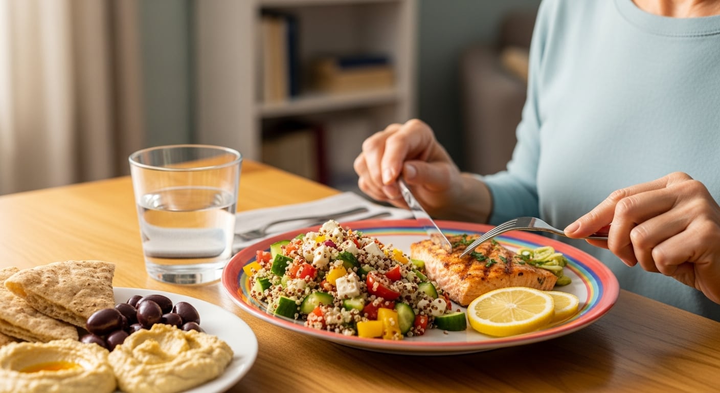 El programa, desarrollado por la Universidad de Navarra, combinó una dieta mediterránea baja en calorías, actividad física regular y asesoramiento (Imagen Ilustrativa Infobae)