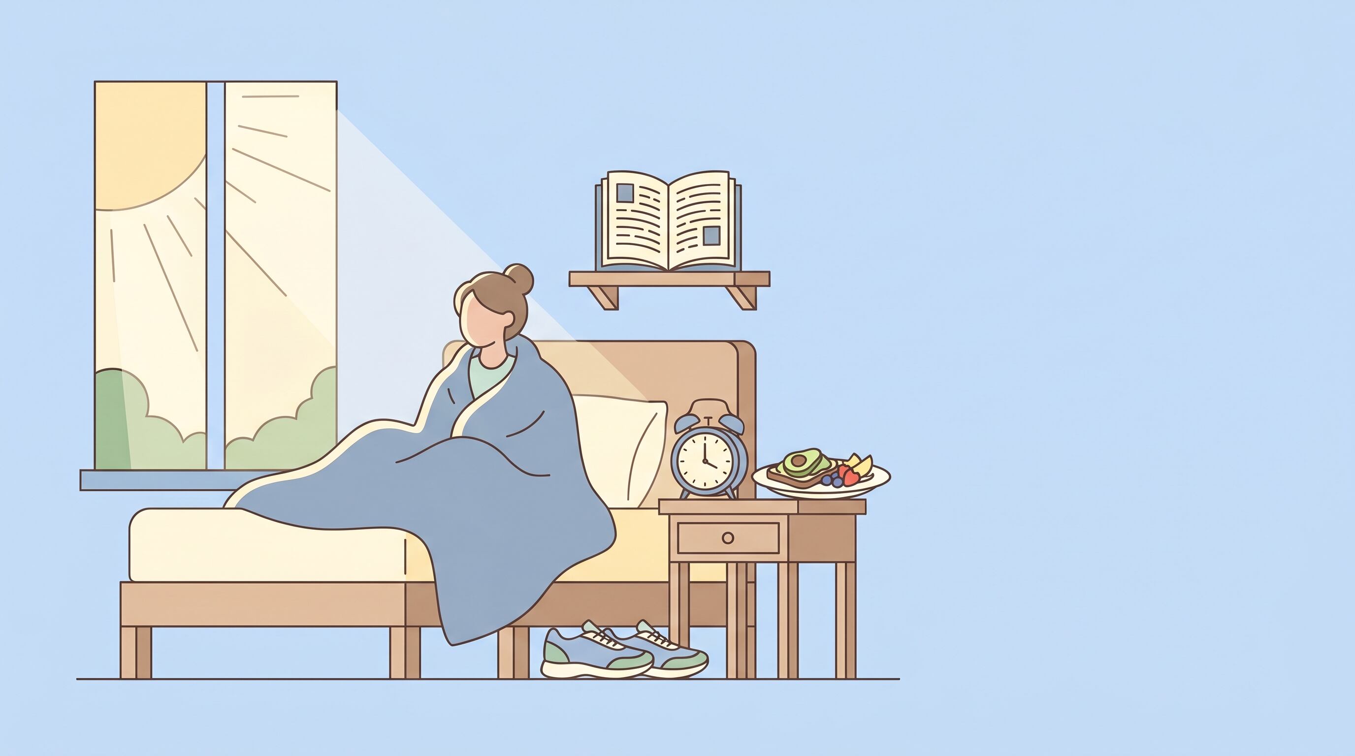 Un sueño regular y suficiente es fundamental para despertar renovado, según estudios científicos destacados sobre cómo despertarse mejor (Imagen Ilustrativa Infobae)