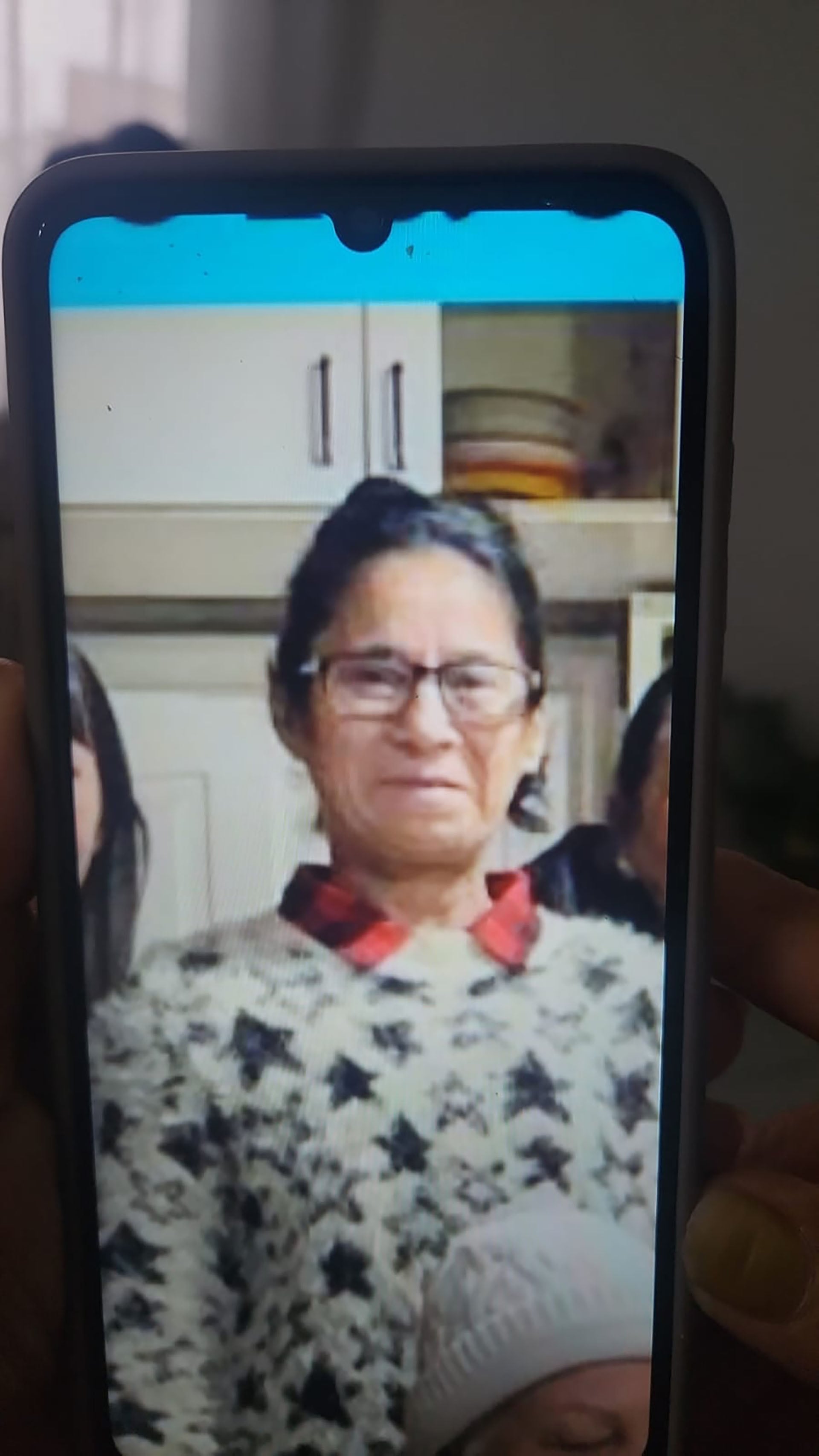 La víctima del crimen, Yolanda Cáceres