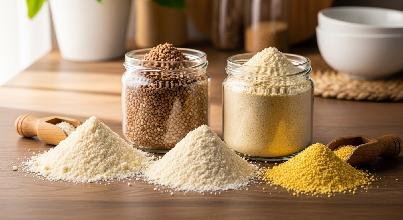 La variedad de harinas sin gluten permite cubrir diferentes necesidades nutricionales y ampliar las opciones en la cocina diaria (Imagen Ilustrativa Infobae)