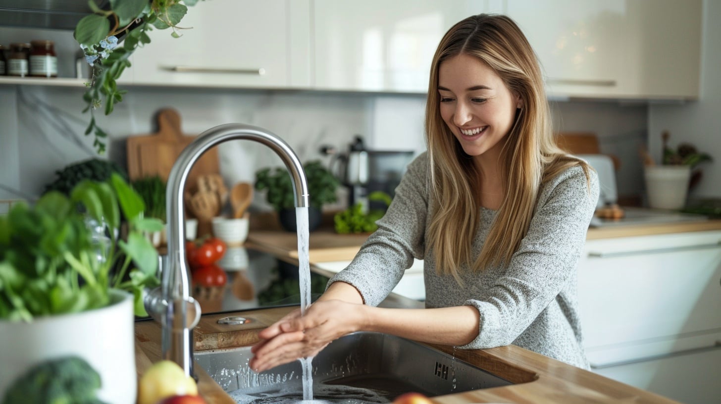 Los momentos clave para lavar las manos incluyen antes de comer, después de ir al baño y tras toser o estornudar (Imagen Ilustrativa Infobae)