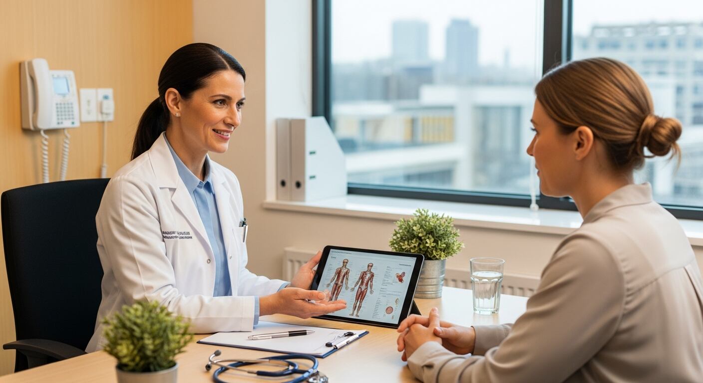 El contacto fluido con el médico y los controles periódicos son esenciales para detectar y tratar a tiempo alteraciones tiroideas (Imagen Ilustrativa Infobae)