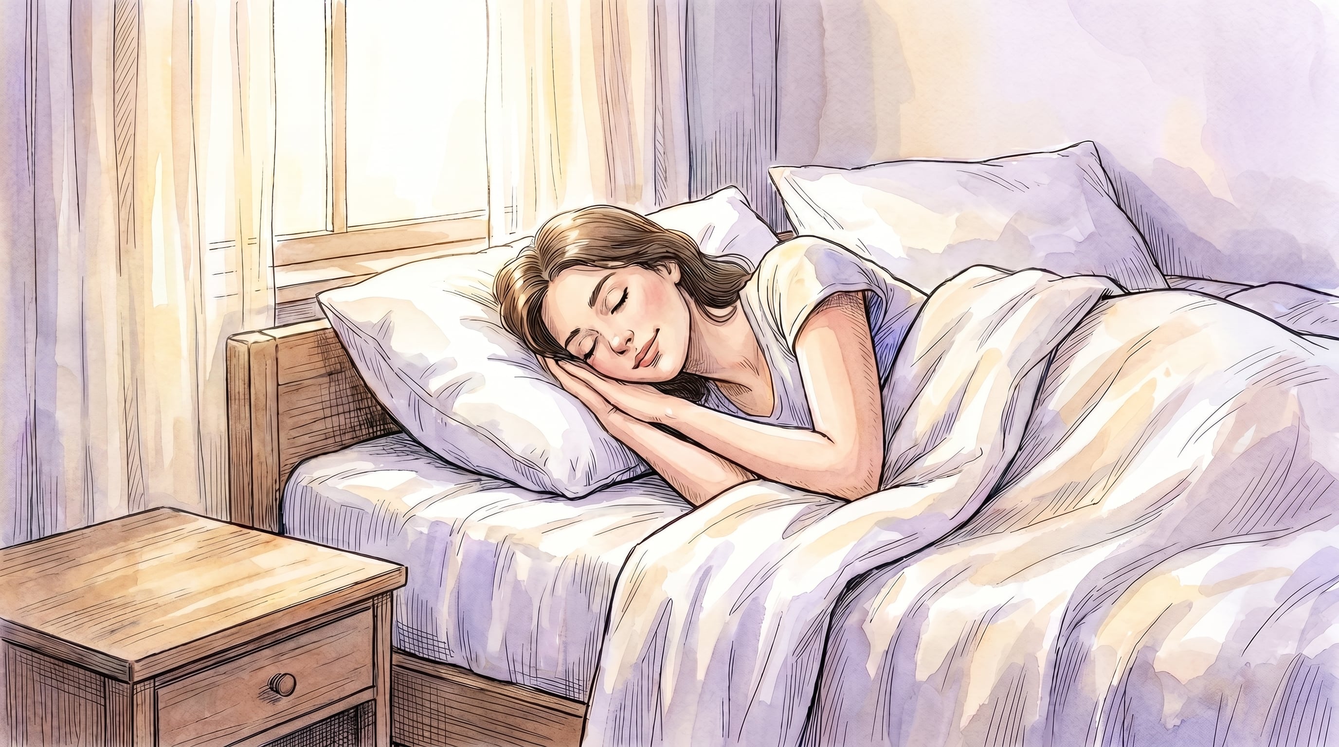 Dormir lo suficiente y mantener hábitos de descanso adecuados protege el equilibrio digestivo y general (Imagen Ilustrativa Infobae)