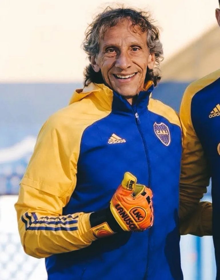 Gayoso trabajó en Boca en su última etapa como entrenador de arqueros