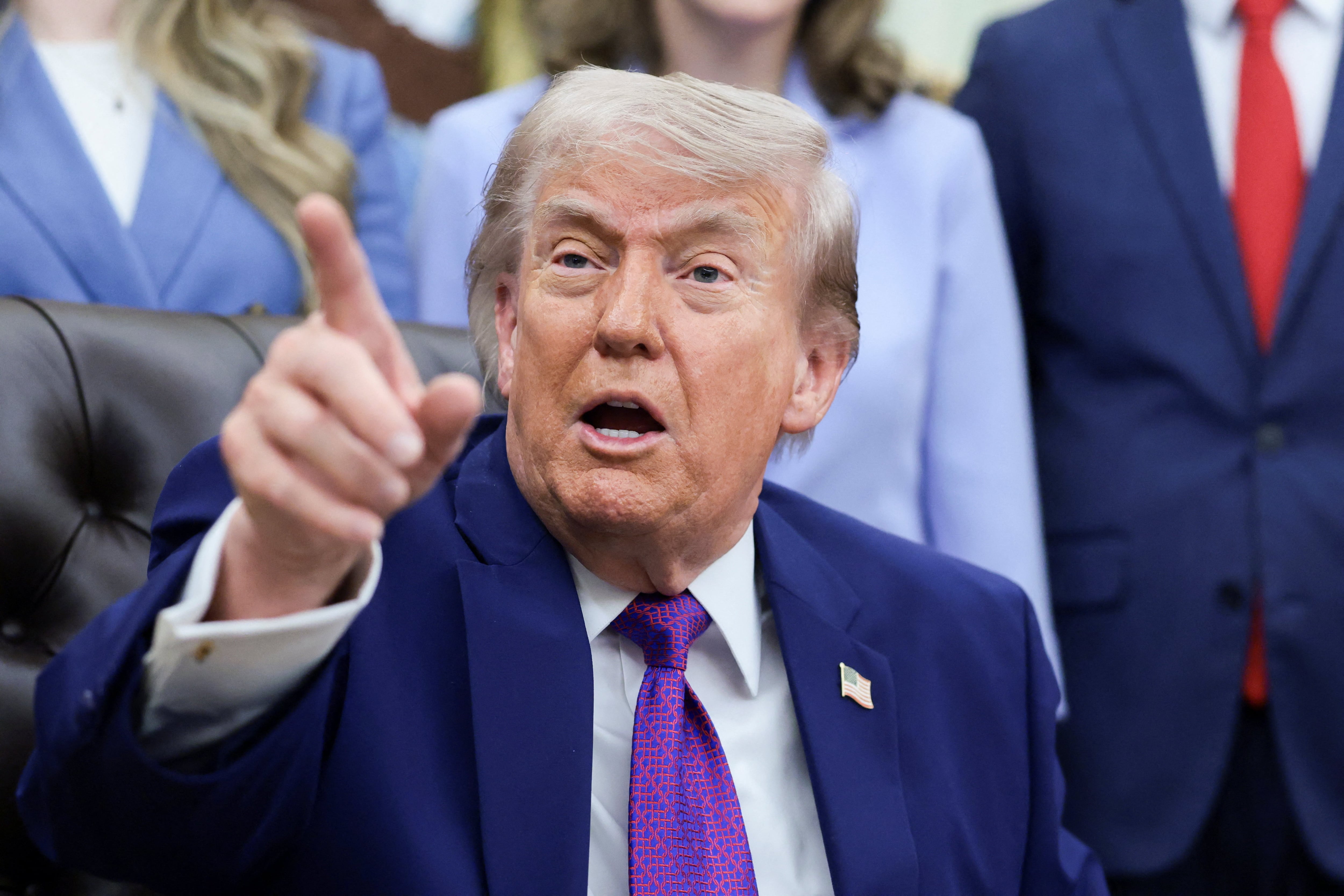 El presidente de Estados Unidos, Donald Trump (REUTERS/Evelyn Hockstein/Archivo)