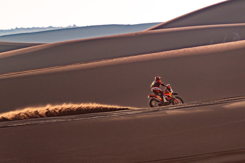 Daniel Sanders manda en las motos (Prensa ASO)