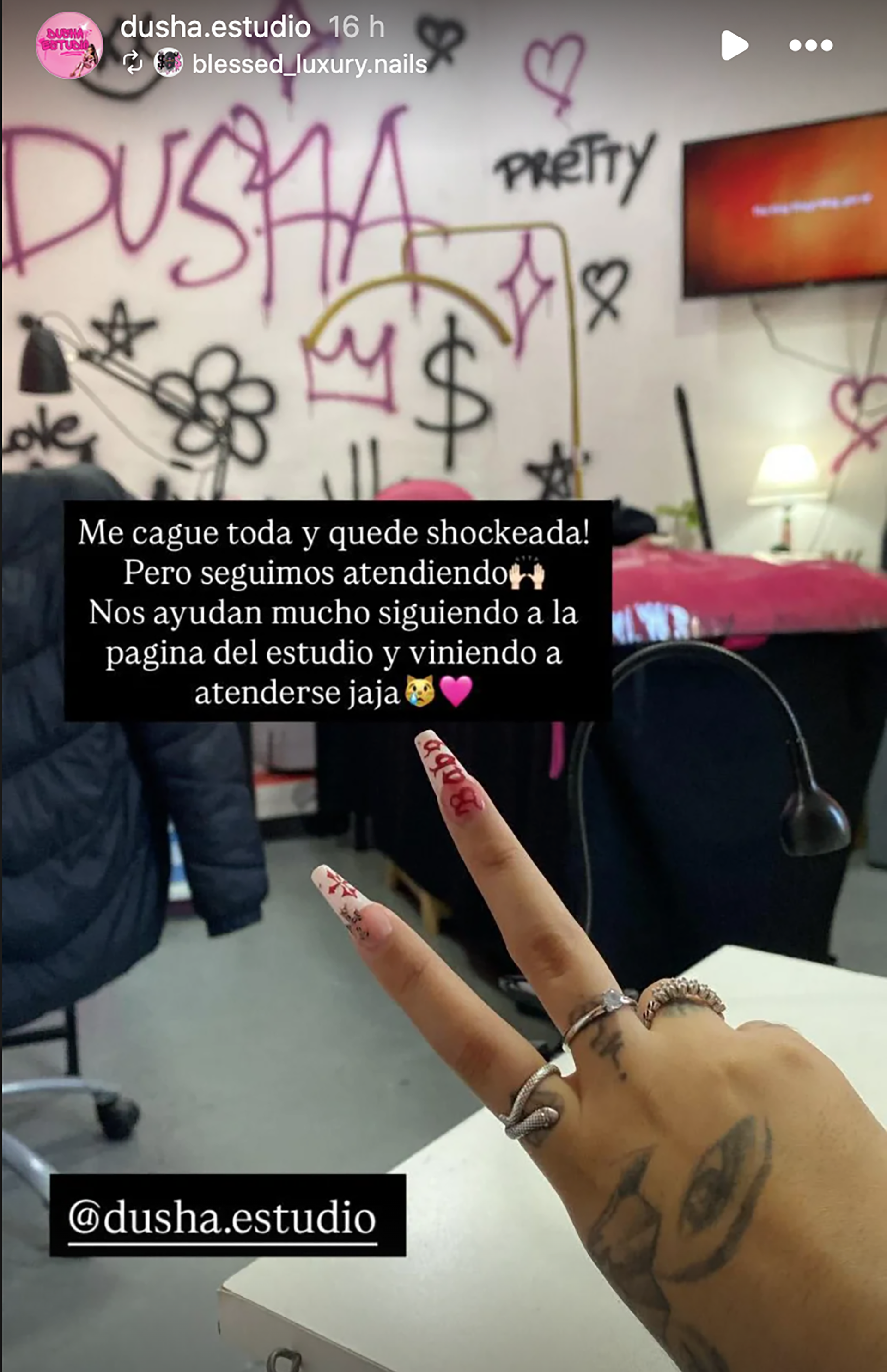 Las dueñas del local se refirieron al accidente en sus redes sociales 