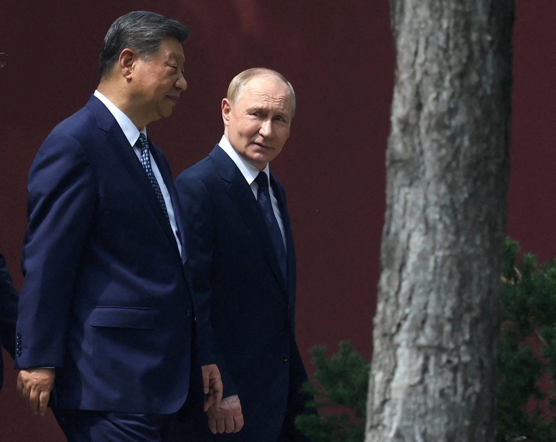 La información trascendió en la antesala de la llegada de Putin a China para una nueva cumbre con Xi (REUTERS)