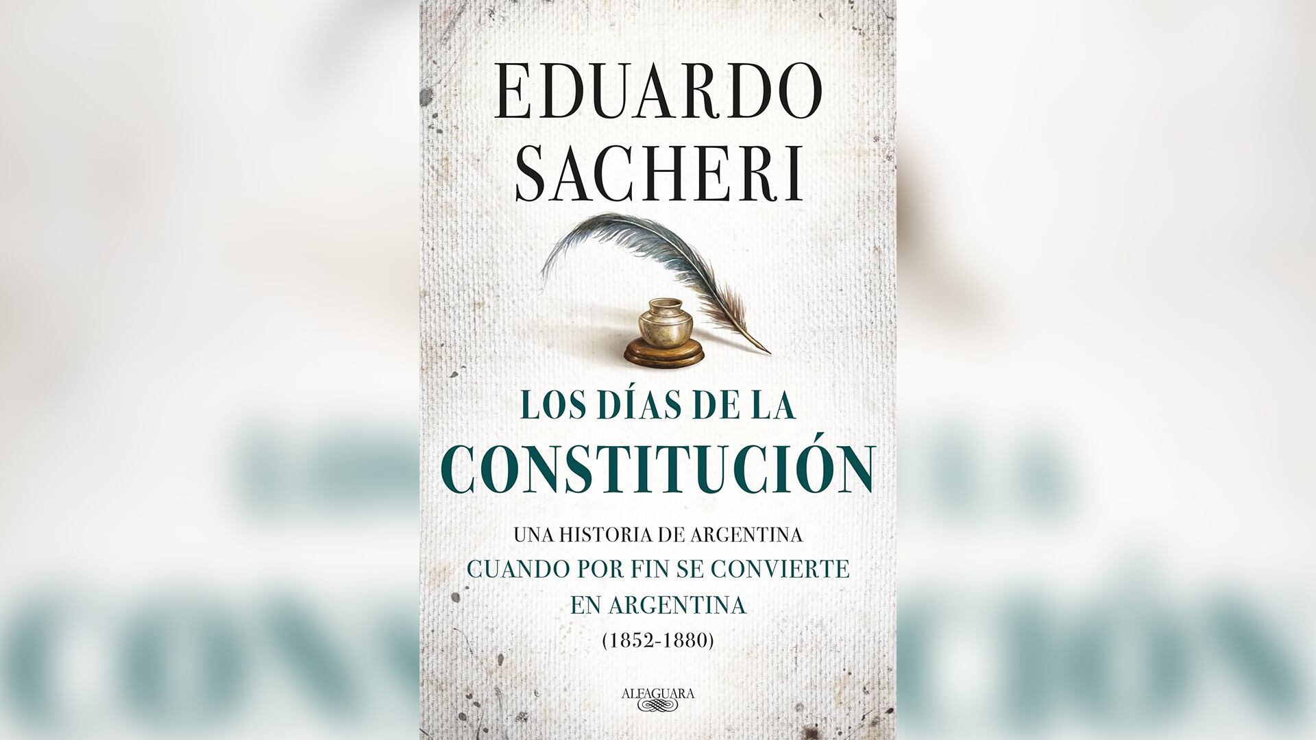 El tercer libro de Historia de Eduardo Sacheri. (Cortesía PRH)