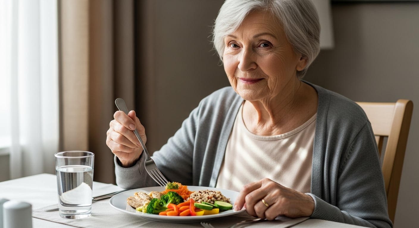 Un análisis publicado resalta que la alimentación rica en frutas, vegetales y grasas saludables contribuye a la protección tanto de las funciones cognitivas como de la salud visual en la vejez (Imagen Ilustrativa Infobae)