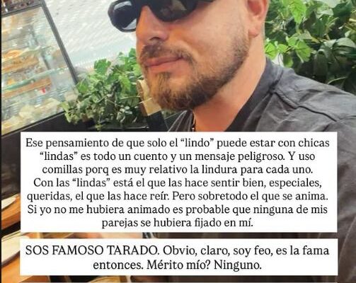 El descargo de Fede Bal tras ser llamado feo en un programa: “Nunca les trabajé de lindo”