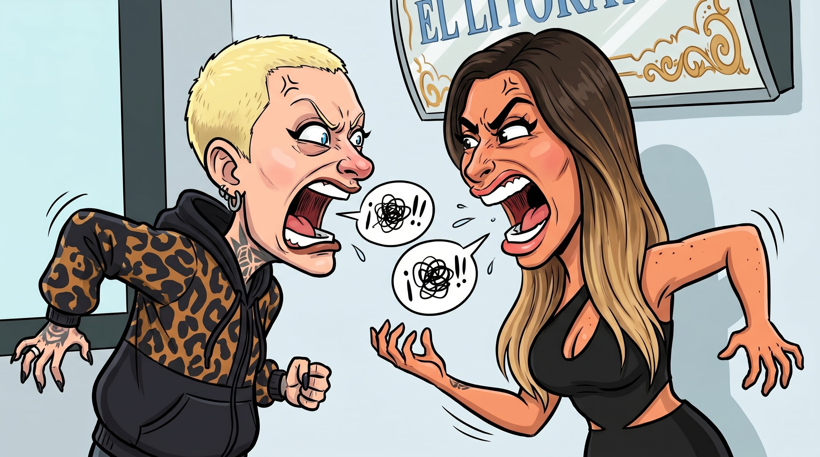 Furia Scaglione contra Catalina Gorostidi, una de las rivalidades más notables de la historia de Gran Hermano (Imagen Ilustrativa Infobae)