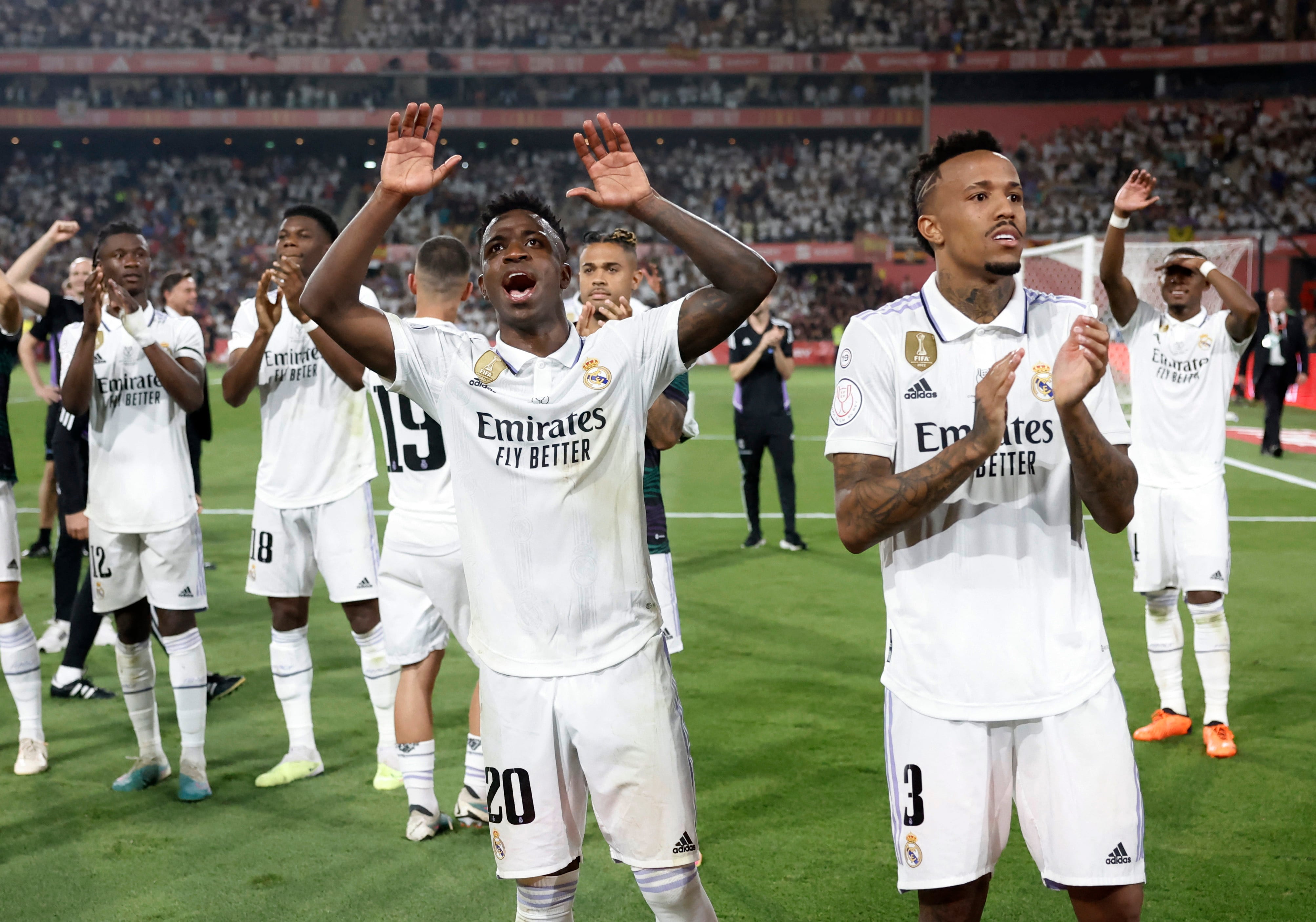Tras la ruptura de Vinicius, Militão publicó un mensaje contundente para frenar las especulaciones (REUTERS/Jon Nazca)