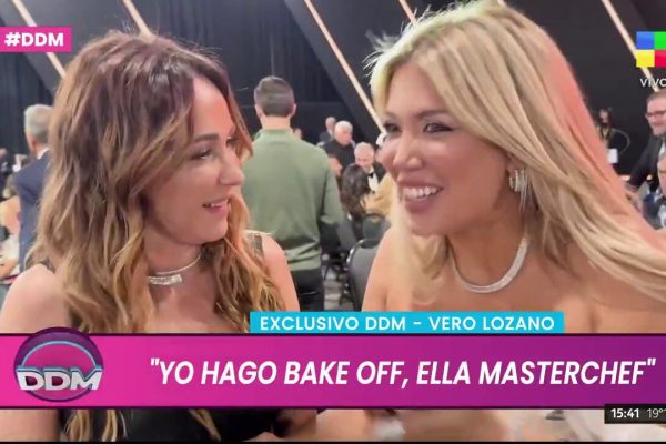 El filoso encuentro de Vero Lozano con Wanda Nara en los Martín Fierro: “¿Podés ser generosa una vez en tu vida”