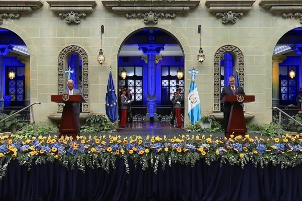 El gobierno guatemalteco y la Unión Europea refuerzan cooperación en comercio y seguridad