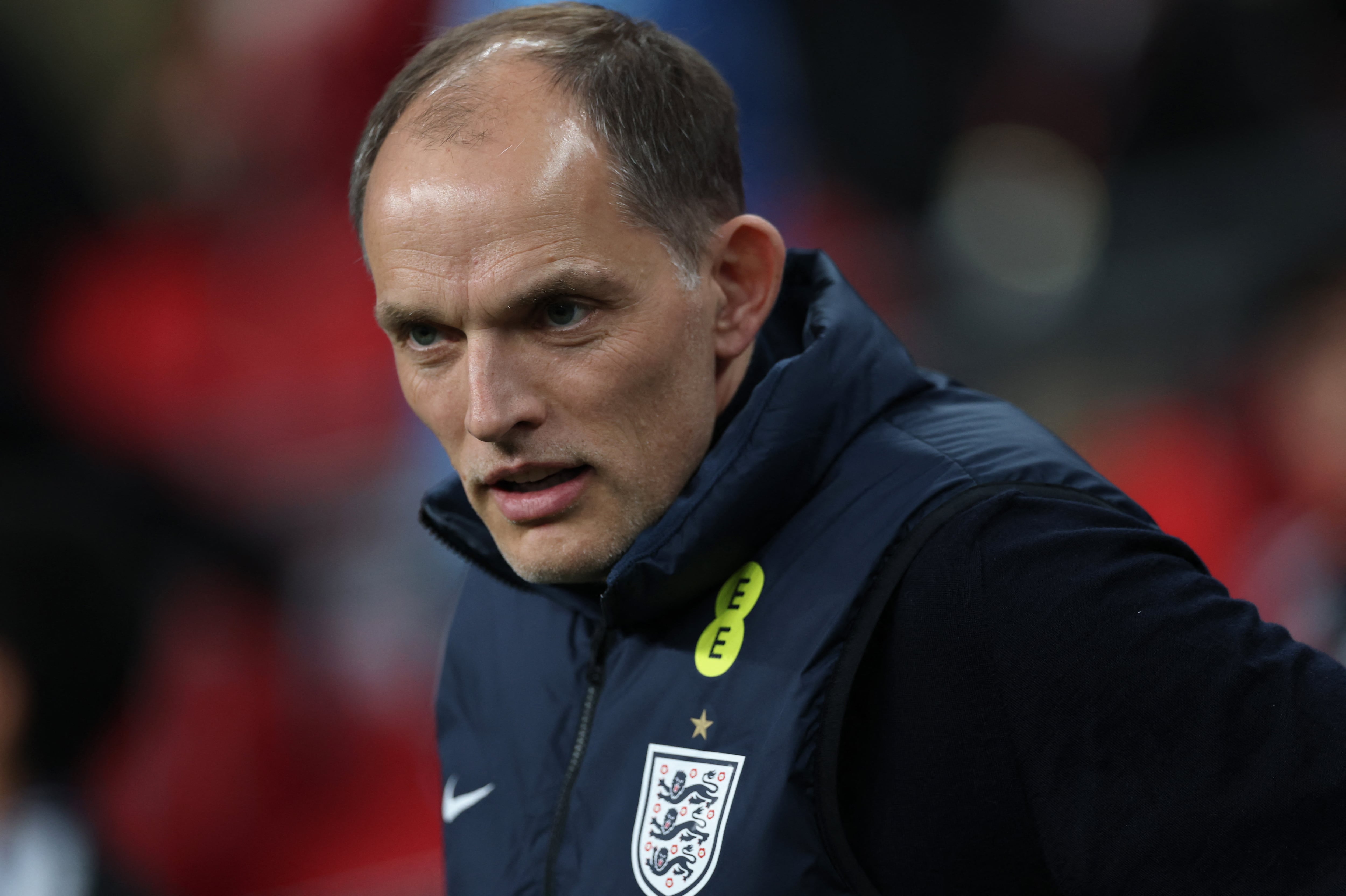 Los ruidos del hotel inquietan a Thomas Tuchel antes del debut de Inglaterra (Reuters/Paul Childs)