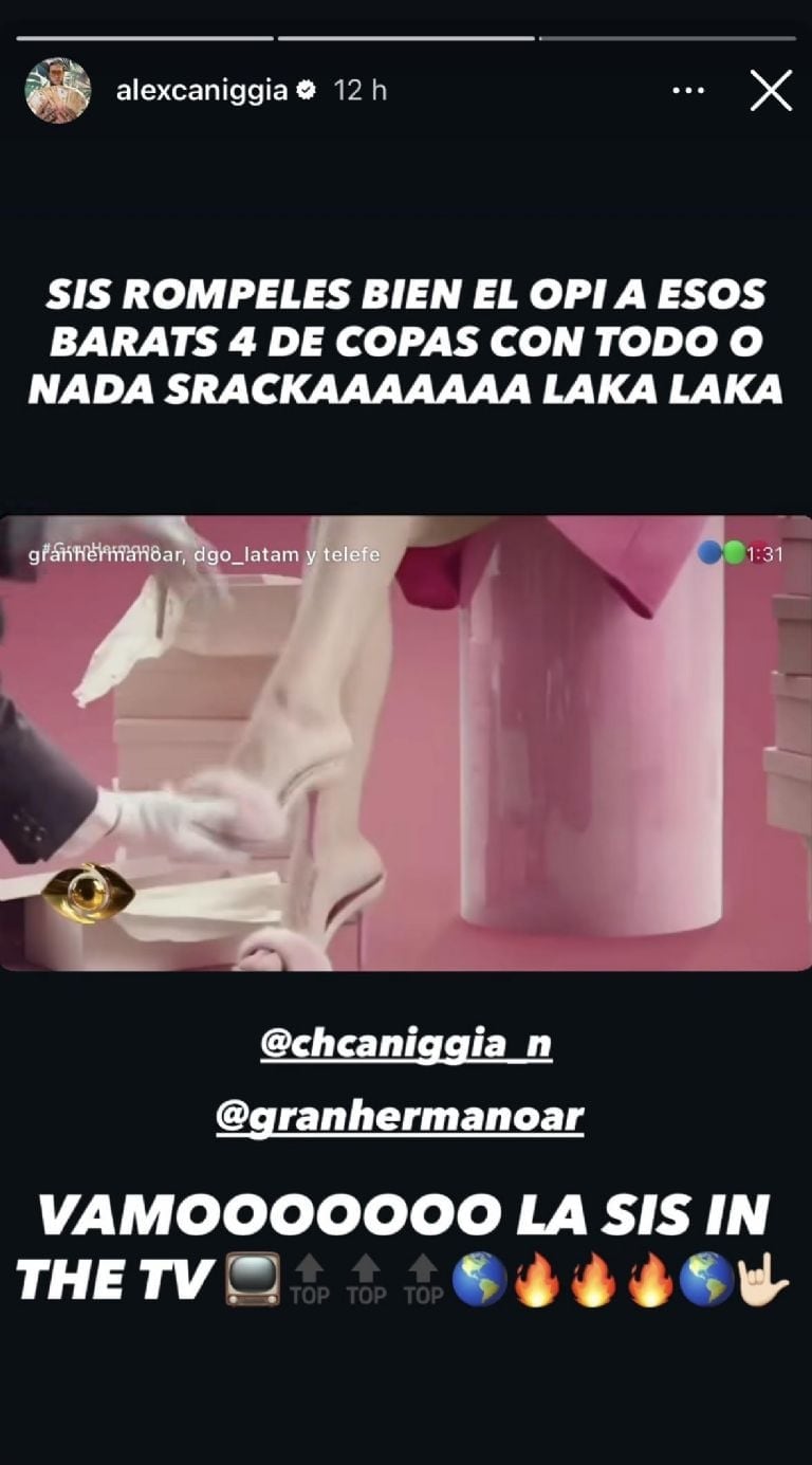 El insólito pedido de Charlotte Caniggia en el confesionario de Gran Hermano que se hizo viral
