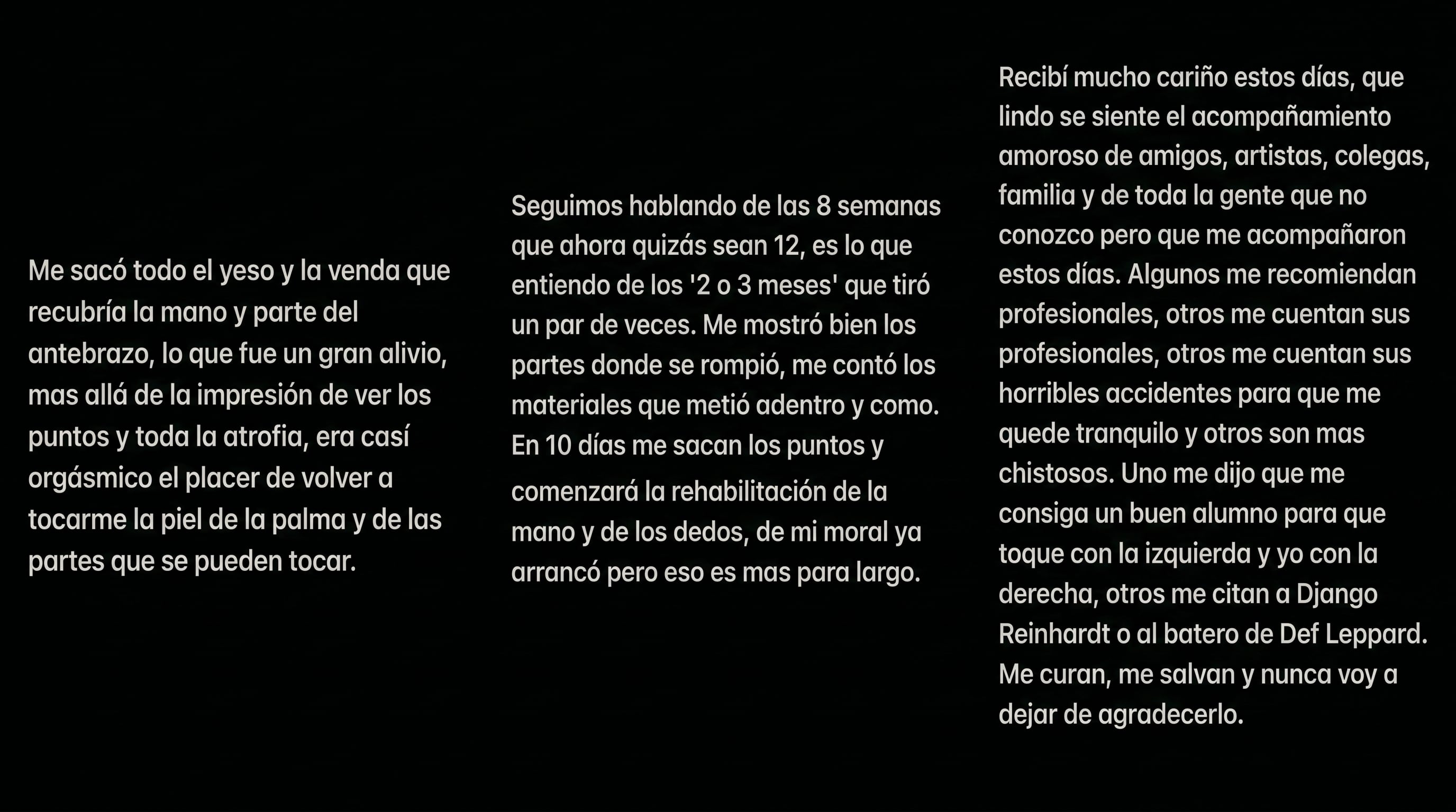 Javier Malosetti compartió novedades sobre su rehabilitación tras una lesión