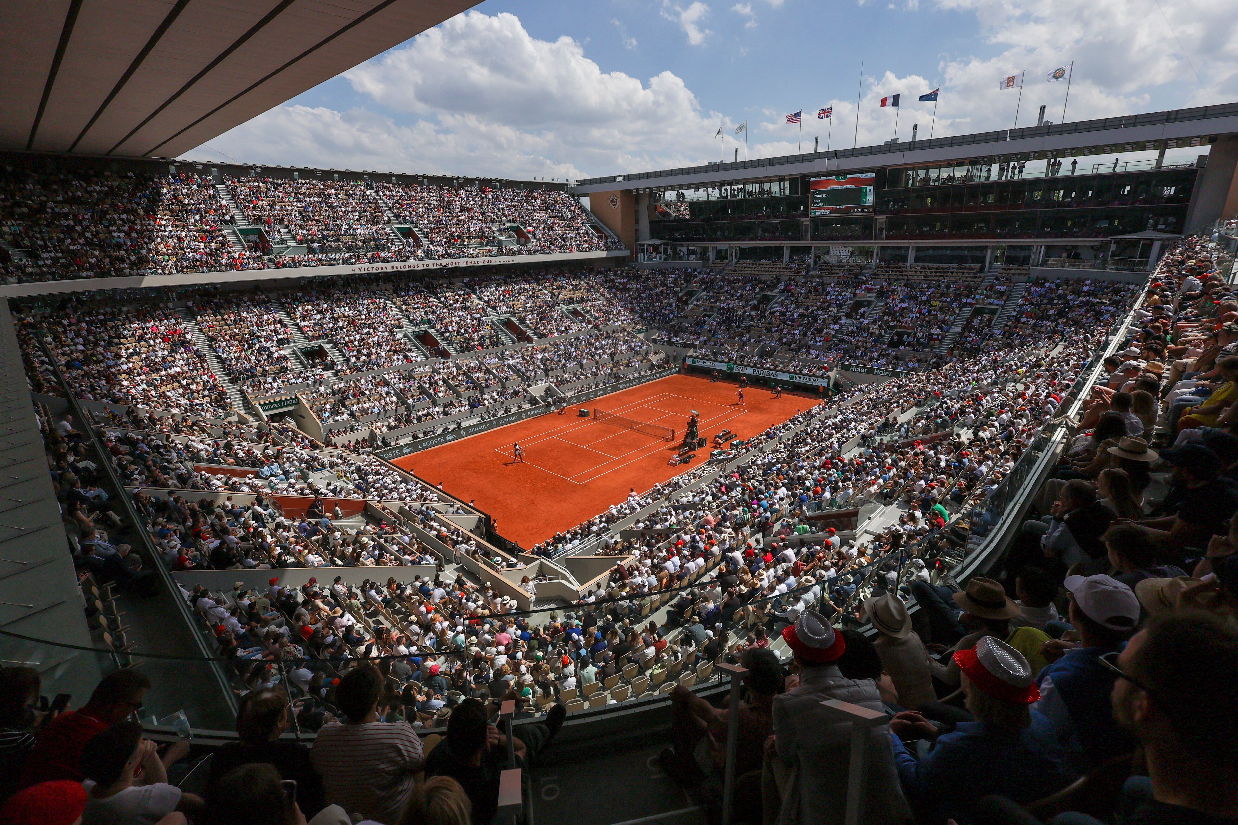Tres victorias y cuatro derrotas marcaron el estreno argentino en la fase previa de Roland Garros (Crédito: AP/Aurelien Morissard)