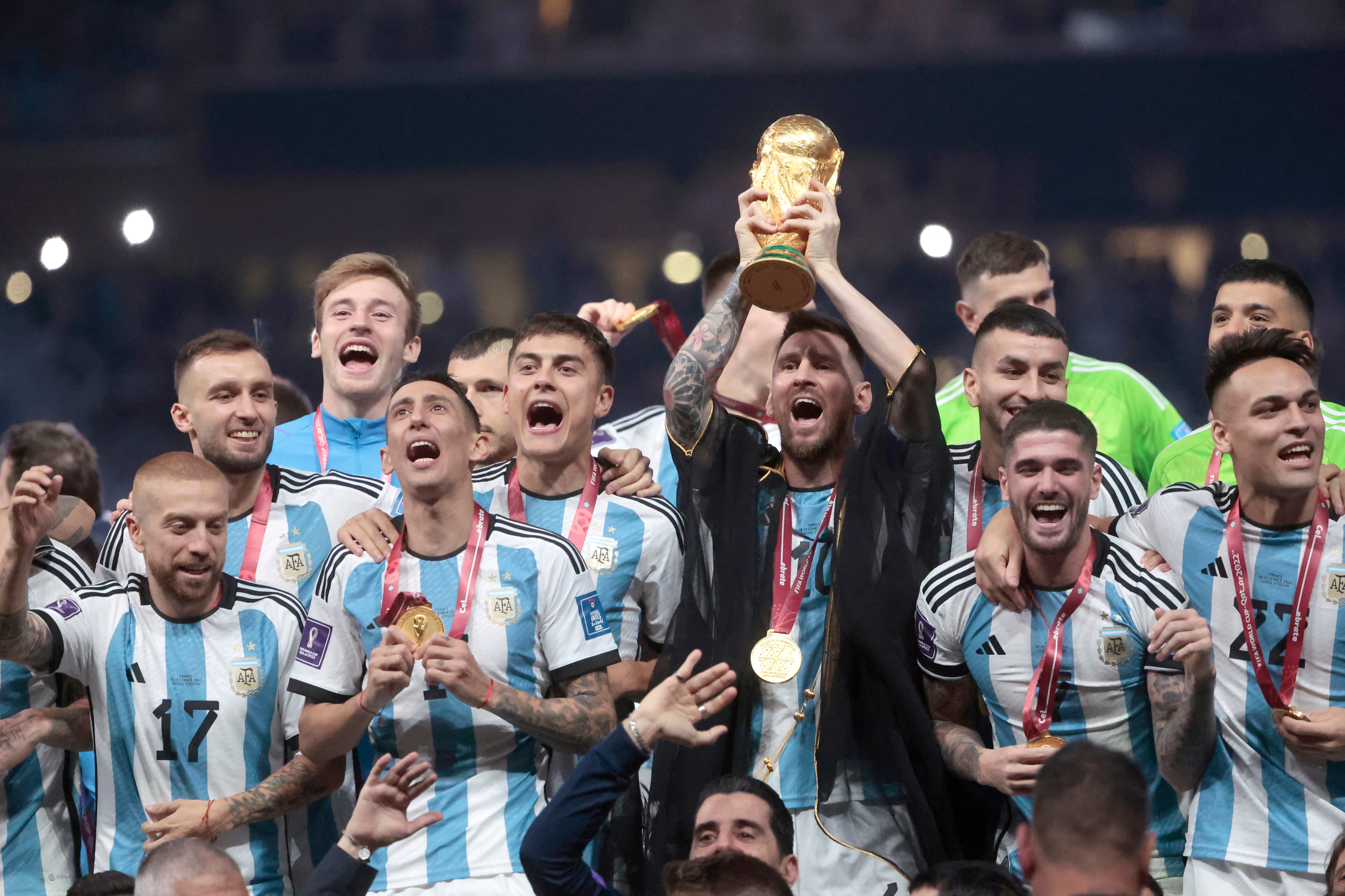 Argentina defenderá el título obtenido en Qatar 2022