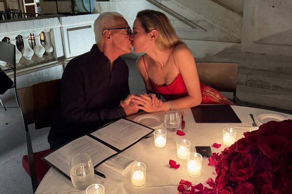 Elina y Eduardo Costantini celebraron un nuevo aniversario: “Felices 7 años de aquel encuentro que unió este hilo rojo imposible de disolver”